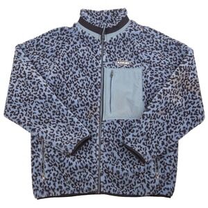 Pleasures Wild Sherpa Men's Jacket‎ Blue Size LG NWT!